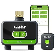 RainPoint WiFi Two-Zone Smart Sprinkler Timer