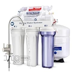 iSpring RCC7AK Alkaline Reverse Osmosis Water Filter System