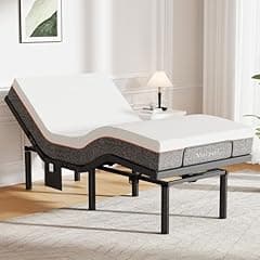 Marsail MS01 Queen Adjustable Bed Frame and Mattress