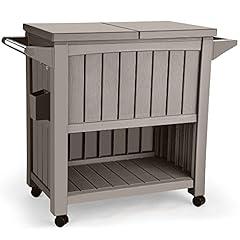 YITAHOME 85 Quart Rolling Cooler Cart