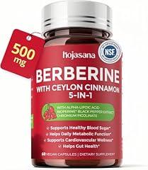 HojaSana Berberine 1600mg with Ceylon Cinnamon