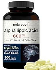 NatureBell Alpha Lipoic Acid Complex 600mg