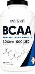Nutricost BCAA 1000mg, 500 Count