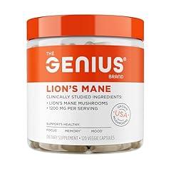 Genius Lions Mane Cognition Vitamins Supplement
