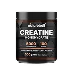 NatureBell Creatine Monohydrate Powder 5000mg 500g