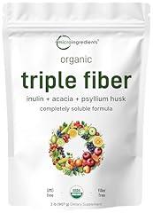 Organic Fiber Supplement, 2 Pounds, Unflavored