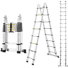 A-Frame Aluminum Telescopic Extension Ladder