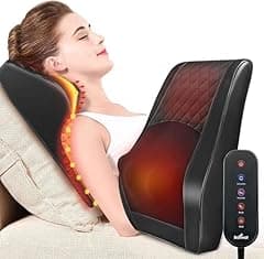 Boriwat 3D Kneading Heated Back Massager