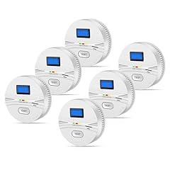 6 Pack Smoke and Carbon Monoxide Detector Combo
