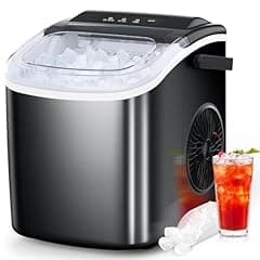 COWSAR Portable Ice Maker with Self-Cleaning