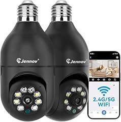 Jennov 2K Light Bulb Security Camera