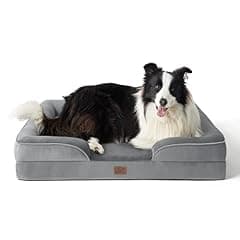 Bedsure Orthopedic Washable Dog Sofa Bed