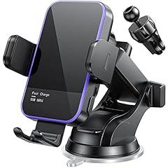 Mosurr Wireless RGB Car Charger Holder