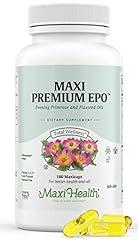 Maxi Health Evening Primrose & Flax Oil Softgels