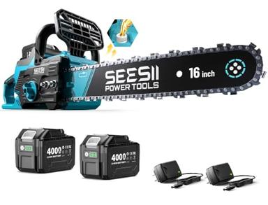 electric chainsaw