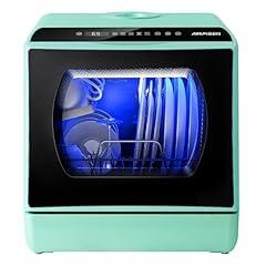 AIRMSEN Portable Countertop Dishwasher with Built-in Water Tank
