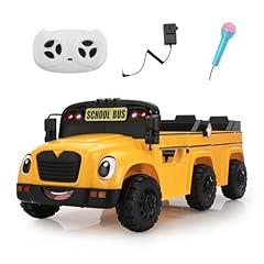 Tobbi Kids Electric School Bus Ride-On