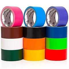 Craftzilla Rainbow Colored Duct Tape Variety Pack