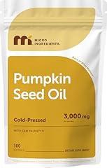 Pumpkin Seed Oil with Saw Palmetto 3000mg
