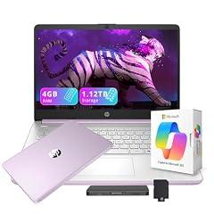 HP Flagship 14" HD Laptop with AI Copilot