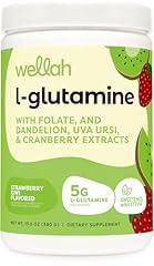 Wellah Strawberry Kiwi L-Glutamine Powder
