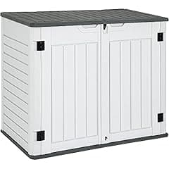 YITAHOME Outdoor Horizontal Storage Shed 35 Cu Ft