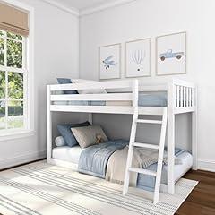 Max & Lily Twin Low Bunk Bed