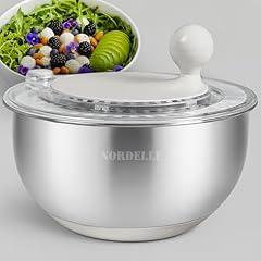 Nordelle Stainless Steel Salad Spinner