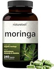 NatureBell Moringa 8000mg Green Superfood Supplement
