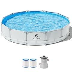 Sloosh 12ft Above Ground Pool Set