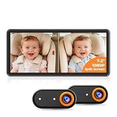 Luckview Dual Baby Car Camera with Display