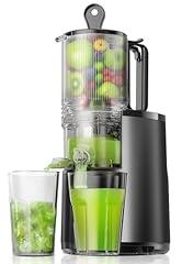 Euhomy Cold Press Juicer 5.5" XL Chute