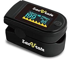 Zacurate 500C Finger Pulse Oximeter Mystic Black