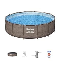 Bestway Power Steel Round Above Ground Pool Set