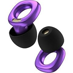 Audree High Fidelity Reusable Earplugs (Violet)