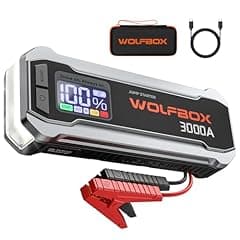 WOLFBOX 3000A Jump Starter