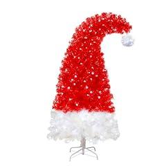 Merax 7FT Red Prelit Christmas Tree