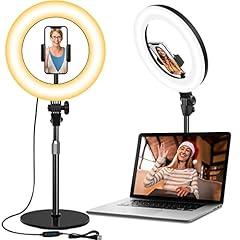 Yarrashop Desk Ring Light with Stand