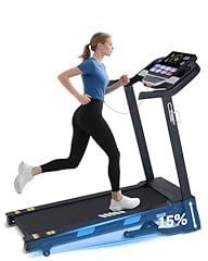 Borgusi Folding Auto Incline Treadmill