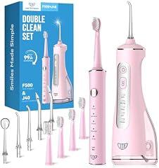 JTF Electric Toothbrush and Water Flosser Combo