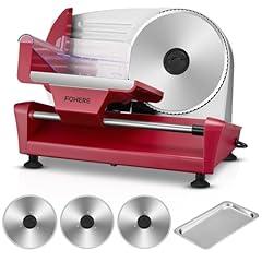 FOHERE Electric Meat and Food Slicer