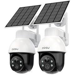 AOSU Solar Security Cameras System C9E-2P