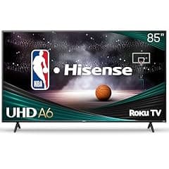 Hisense 85-Inch A6 Series 4K UHD Smart TV