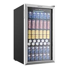 Euhomy Beverage Refrigerator Cooler, 125 Can Mini Fridge