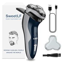 SweetLF Men's Rechargeable Waterproof Electric Razor