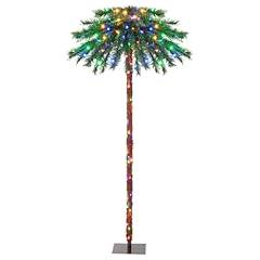 Goplus 6 FT Pre-Lit Palm Tree