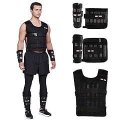 Adjustable Weighted Vest Set with Weights