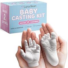 Luna Bean Baby Footprint & Hand Casting Kit