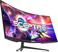 Sceptre 34-Inch Curved Ultrawide Monitor C345B-QUT168