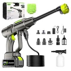 YKYI Cordless Pressure Washer with 6-in-1 Nozzle